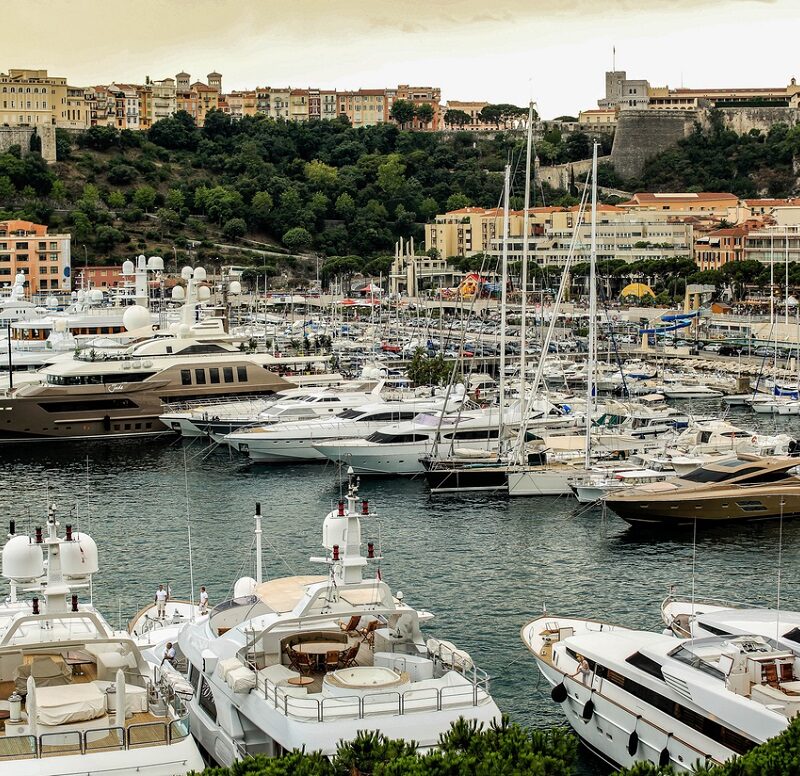 Sunset in Monaco